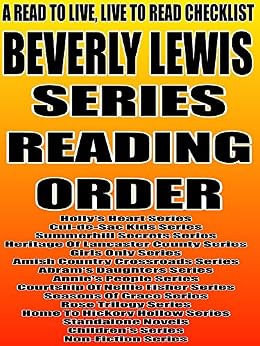 BEVERLY LEWIS: SERIES READING ORDER: A READ TO LIVE, LIVE TO READ ...