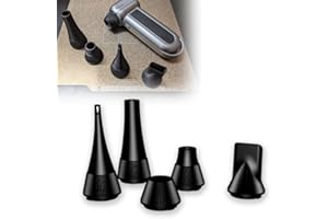 5 Pack Air Duster Nozzle Accessories | Compatible with Wolfbox MF100 | Improved Airflow Design with Smoothed Corners | Enhanc
