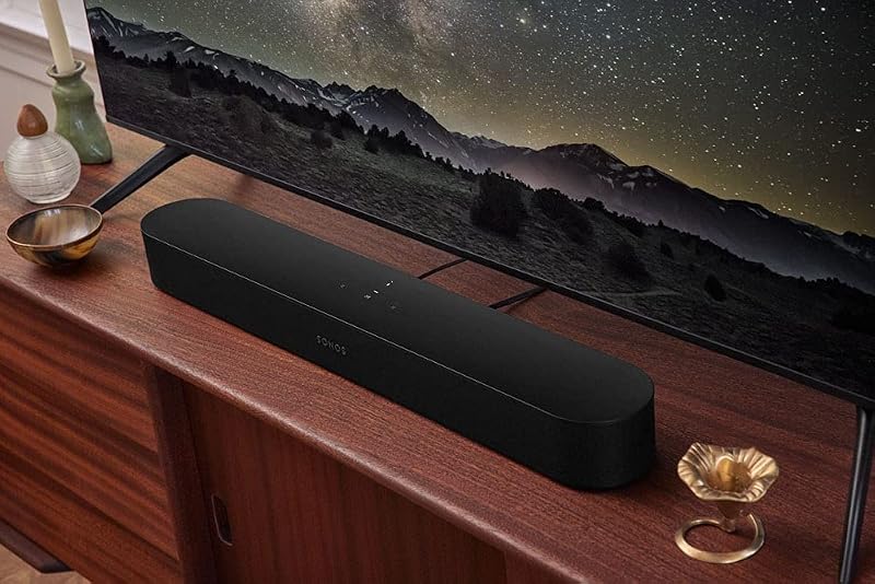 Barre de Son compacte Beam (Gen 2) avec Dolby Atmos et contrôle Vocal - Noire