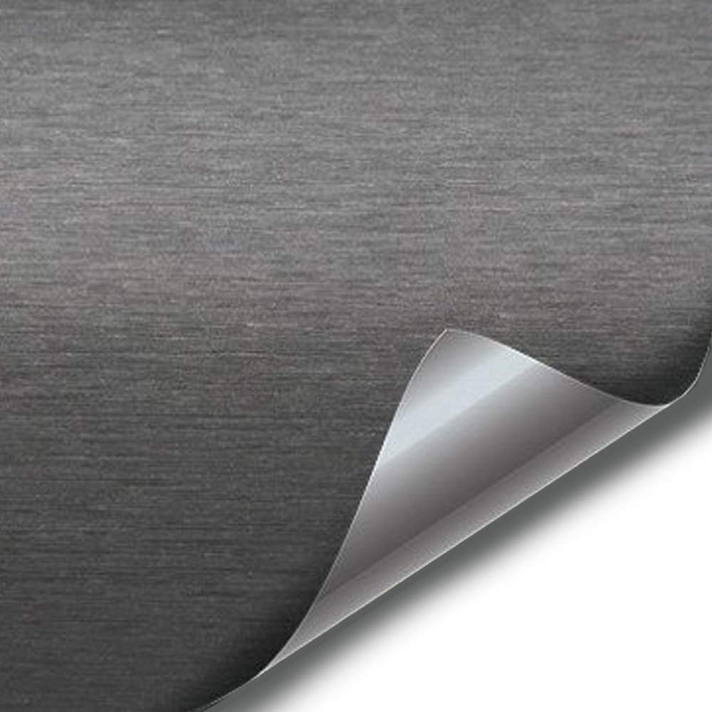 6ft x 5ft Hood, Roof or Trunk Wrap Kit VViViD XPO Gunmetal Grey Brushed