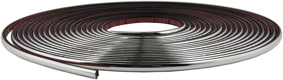 AUTO-STYLE AutoStyle Universal self-adhesive Chrome list - Width 6mm / Length 8 meter