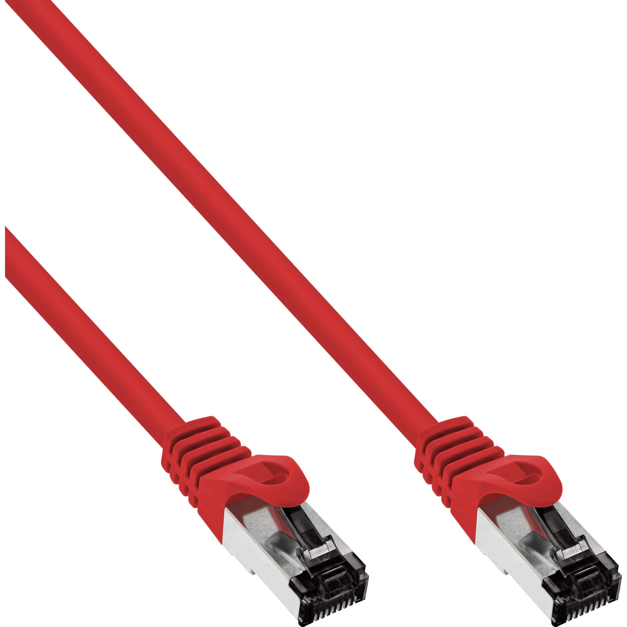 InLine® Patch Cable S/FTP (PiMf), Cat.8.1, 2000 MHz, Halogen-, Copper, Red, 1.5 m