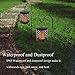 EOYIZW Solar Lantern Lights Outdoor Garden Decor, Upgraded 99LEDs Dancing Flickering Solar Hanging Flame Lights- IP65 Waterproof Tabletop Lamp Lanterns for Decor Garden Patio Path Deck Yard 1Pack