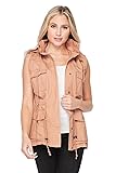 PacificPlex Womens Sleeveless Hooded Anorak Cotton
