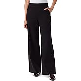 Gloria Vanderbilt Womens Pull on Trouser 4 Pocket Mid Rise Straight Leg Pant Standard