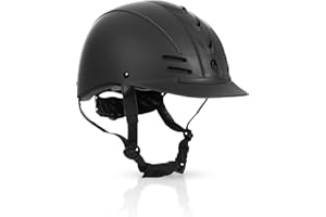 Equinavia Gardian Riding Helmet - Lightweight, Low-Profile Design with Airflow Vents, Easy-Adjust Dial, Removable Coolmax® Liner, ASTM F1163-23/SEI Certified