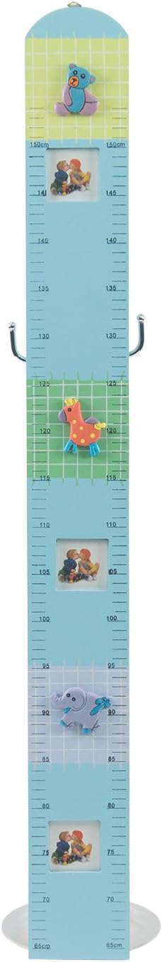Kidwood Growth Chart and Photo Frame (Blue)