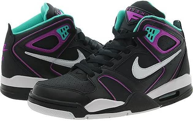 Nike Mens Air Flight Falcon Black/White/Purple 397204-050 (11): Amazon.ca: Shoes & Handbags
