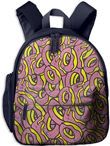 Odd Future Donutshoulder Bag Lightweight And Durable Backpack Perfect For School,Multi-pockets Bookbag Navy