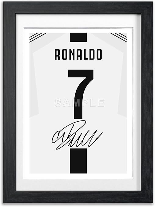 ronaldo signed jersey juventus
