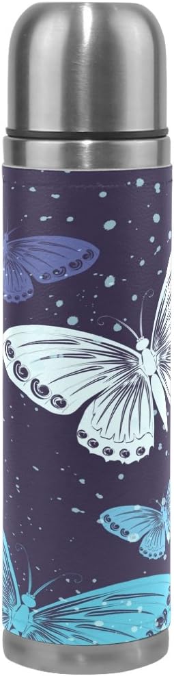 butterfly thermos flask
