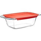 Pyrex Easy Grab 1.5-Quart Glass Loaf Dish