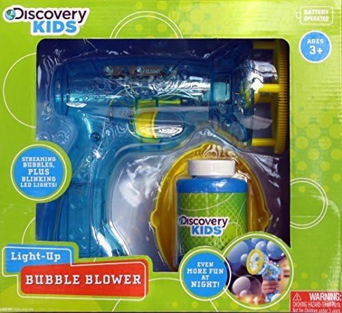 discovery bubble blower automatic light up