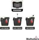 Hultafors Tool Bucket 15 L Ergonomic 100 kg Capacity Sweden view 4