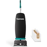 Kenmore Commercial Grade Vacuum Cleaner 14L Capacity Bagged Upright Vac | LED Headlight and 2-Speed Setting Powerful Suction for Pets, Carpets &amp; Hard Floor, BU1001