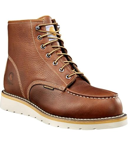 Wolverine Herren Trade Wedge Work Boots – Wasserdichte Stahlkappenstiefel, Keilsohle Für Komfort