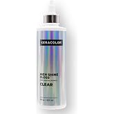 Keracolor High Shine Tinted Hair Gloss,In-Shower Glaze, 9 Colors | Sheer tint glossing treatment enhances color with glass-like shine, revives dull hair, conditions with keratin &amp; squalane