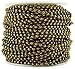 CleverDelights Ball Chain Roll - 100 Feet - Antique Bronze Color - 2.4mm Ball - #3 Size - Bulk
