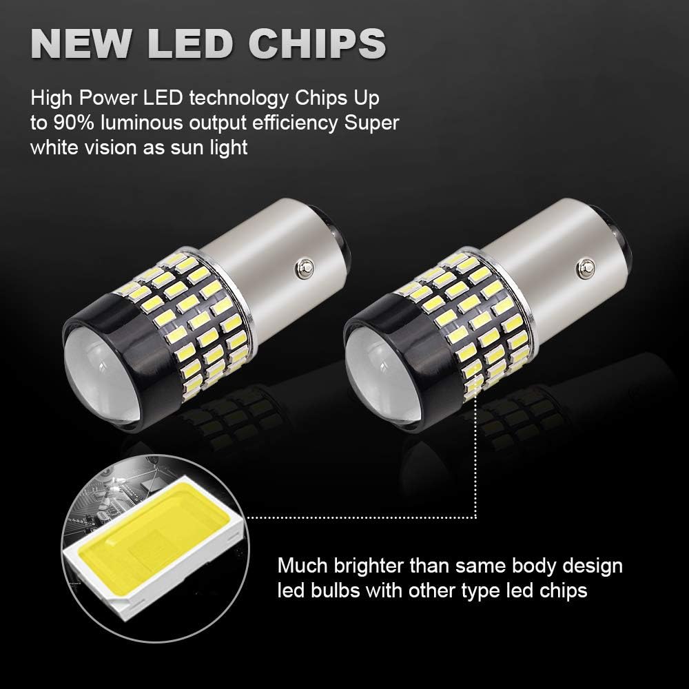 1224V Super Bright 1000 Lumens 3156 3057 4157 3056 Replacement for