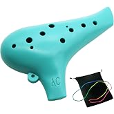 Aestivate Teal 12-Hole Ocarina Alto C