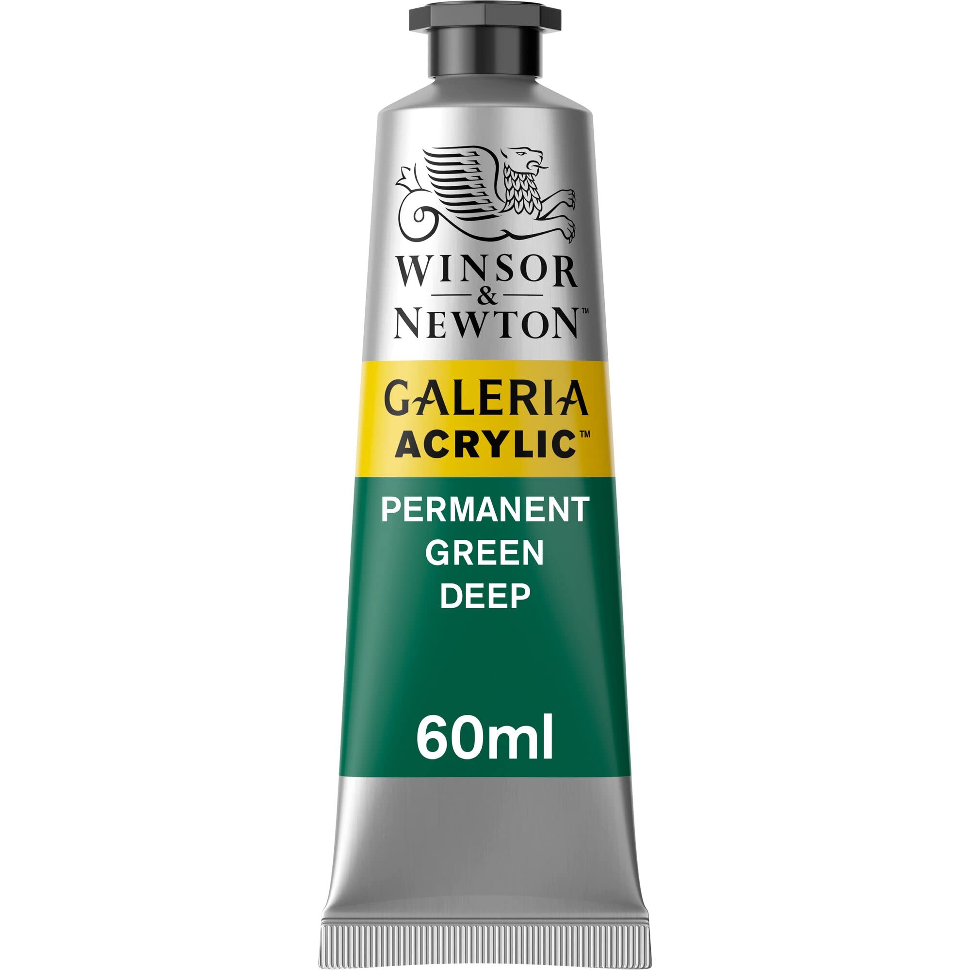 Winsor & Newton Galeria Acrylic Paint 1 60ml Permanent Green Deep, 2120482
