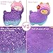VLAMPO Squishies Alpaca 6.5”, Squishy Slow Rising Stress Relief Toys Super Soft Time Killer Funny Squeeze Toys Cute Scented Fragrant Decoration Toys for Kids&Adults (Galaxy)