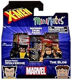 DIAMOND SELECT TOYS Marvel X-Men Vs. Brotherhood Minimates Series 60 Strike Force Wolverine & The Blob Minifigure 2-Pack by Diamond Select