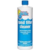 In The Swim Liquid Sand Filter Cleaner – Fast-Acting Concentrated Formula for Improved Pool Water Filtration - 1 Quart