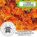 Hydrographic Film - Water Transfer Printing - Hydro Dipping - Extreme Flames Amber - 1 Sq. Meter