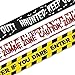 Amscan Fright Tape Creepy Zombie Apocalypse Halloween Trick Or Treat Party Decoration (Pack of 3), Multicolor, 30'