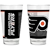 Rico Industries NHL Hockey 2 Pack 16oz Pint Glass Gift Set