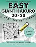 Easy Giant Kakuro: 100 puzzles. Ideal for beginners by Clarity Media