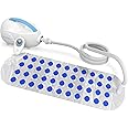 Serenelife Portable Spa Bubble Bath Massager - Relaxing Thermal Spa Non-Slip Mat with Suction Cup Bottom, Motorized Air Pump, Adjustable Bubble Settings and Remote Control