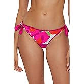 Trina Turk Womens Bloom Reversible Bikini Bottom, Floral Print, Cheeky Coverage, Swimwear Separates for Women