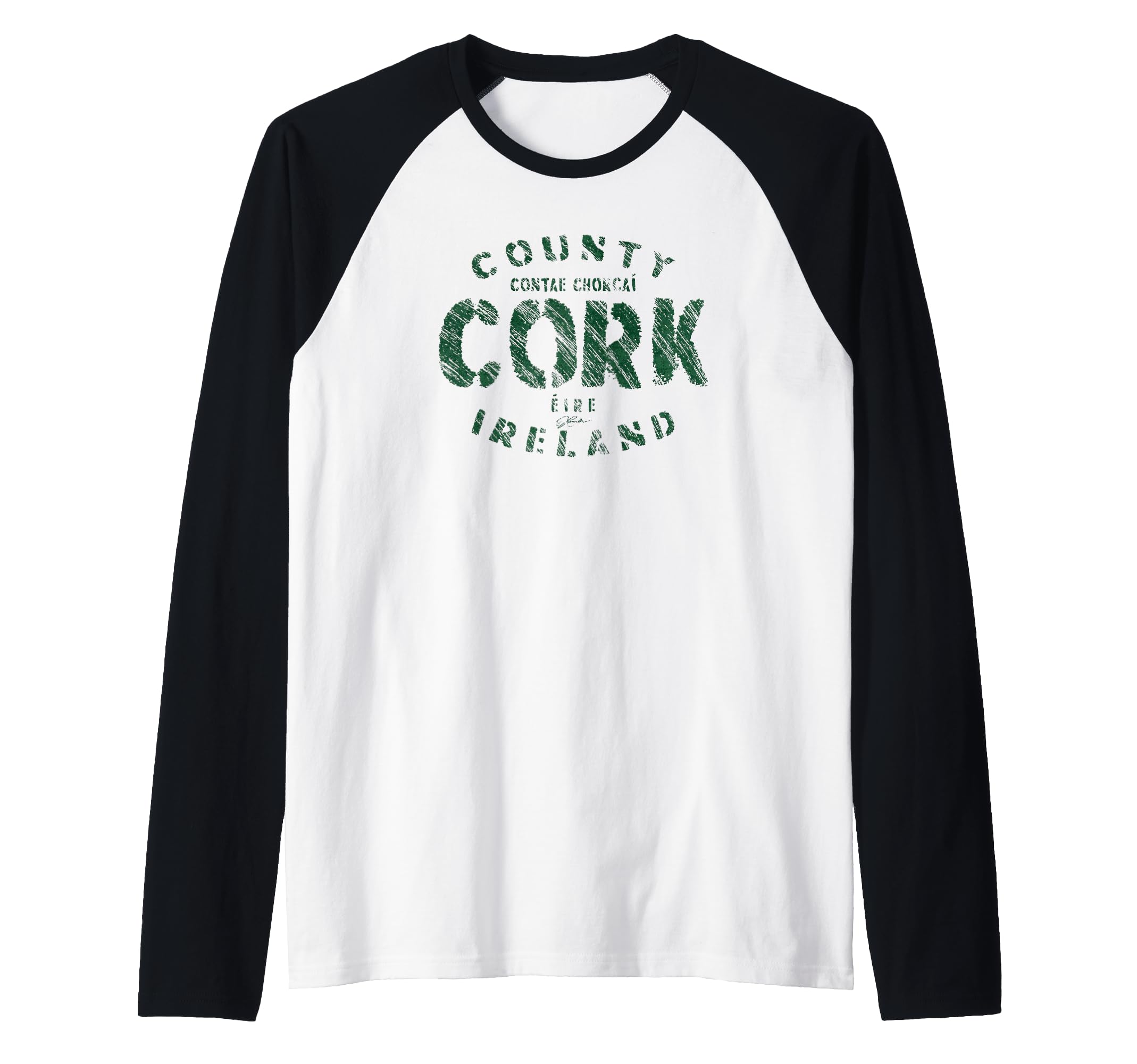 JCombs: County Cork, Ireland Raglan Baseball Tee