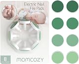 Momcozy Baby Nail Trimmer Replacement Pads 8 Count for Electric Nail Trimmer view 2