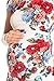 My Bump Women's Various Printed Slim Fit Maternity Mini Dress(Made in USA)