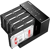 ORICO 5-Bay Hard Drive Docking Station Duplicator with 1:4 Offline Clone and USB 3.0 to SATA 3.5 Inch HDD Dock for External S