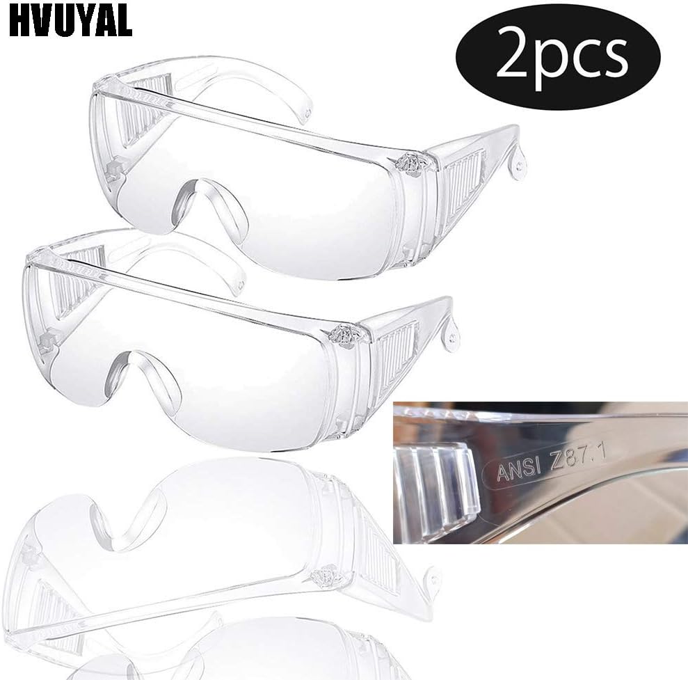 Safety Goggles Protective Goggles, Crystal Clear Eye Protection,Dust-Proof Breathable Laboratory Dustproof Glassess,Splash Goggles,Medical Surgical Goggle for Unisex Use