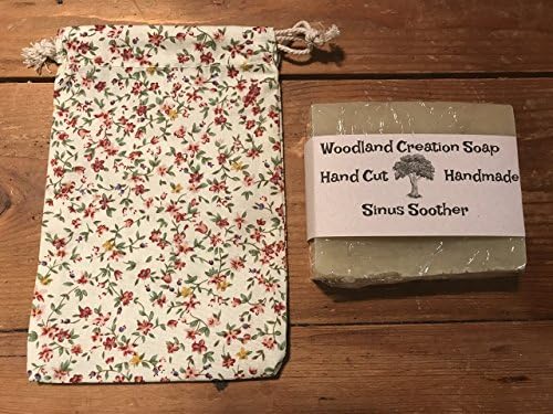 Sinus Soother Soap Bar Plus Cedar Soap Saver Free Gift Bag