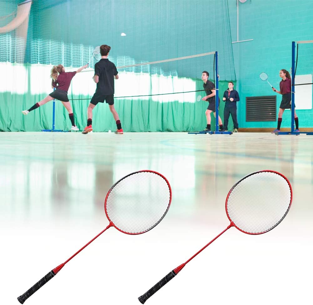 Roeam Outdoor Sport Badminton Rackets Badminton Set 2 Player Badminton Racket Set Indoor Outdoor Sports Adults, Children Practice Badminton Racquet with Cover Bag: Home & Kitchen