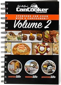 CanCooker Vol. 2 Step-by-Step Cookbook, 90+ Recipes, Standard, Multi, Model:563435