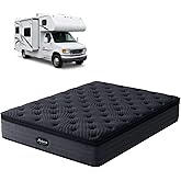 Neohavn Short Queen Mattress,12 Inch Cooling Gel Memory Foam - Medium Firm Hybrid RV Mattress in a Box,Fiberglass-Free, Soft 