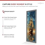 Alison Kingsgate Sleek 16x8 Picture Frame Engineered Wood Dark Grey view 2