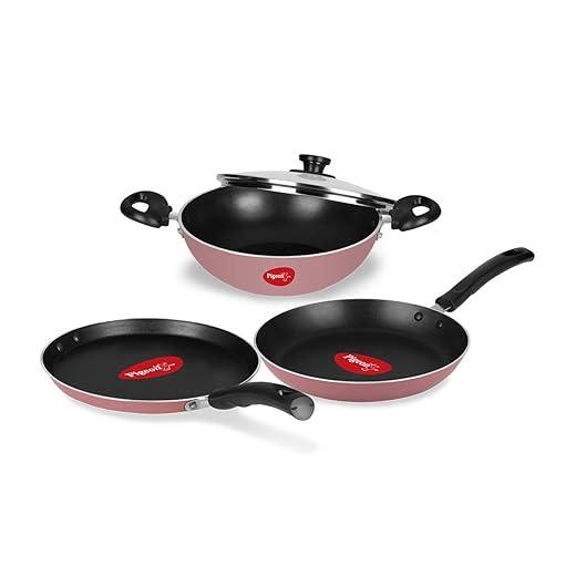 Grab Fast Pigeon Non-stick Cookware, Set of 3