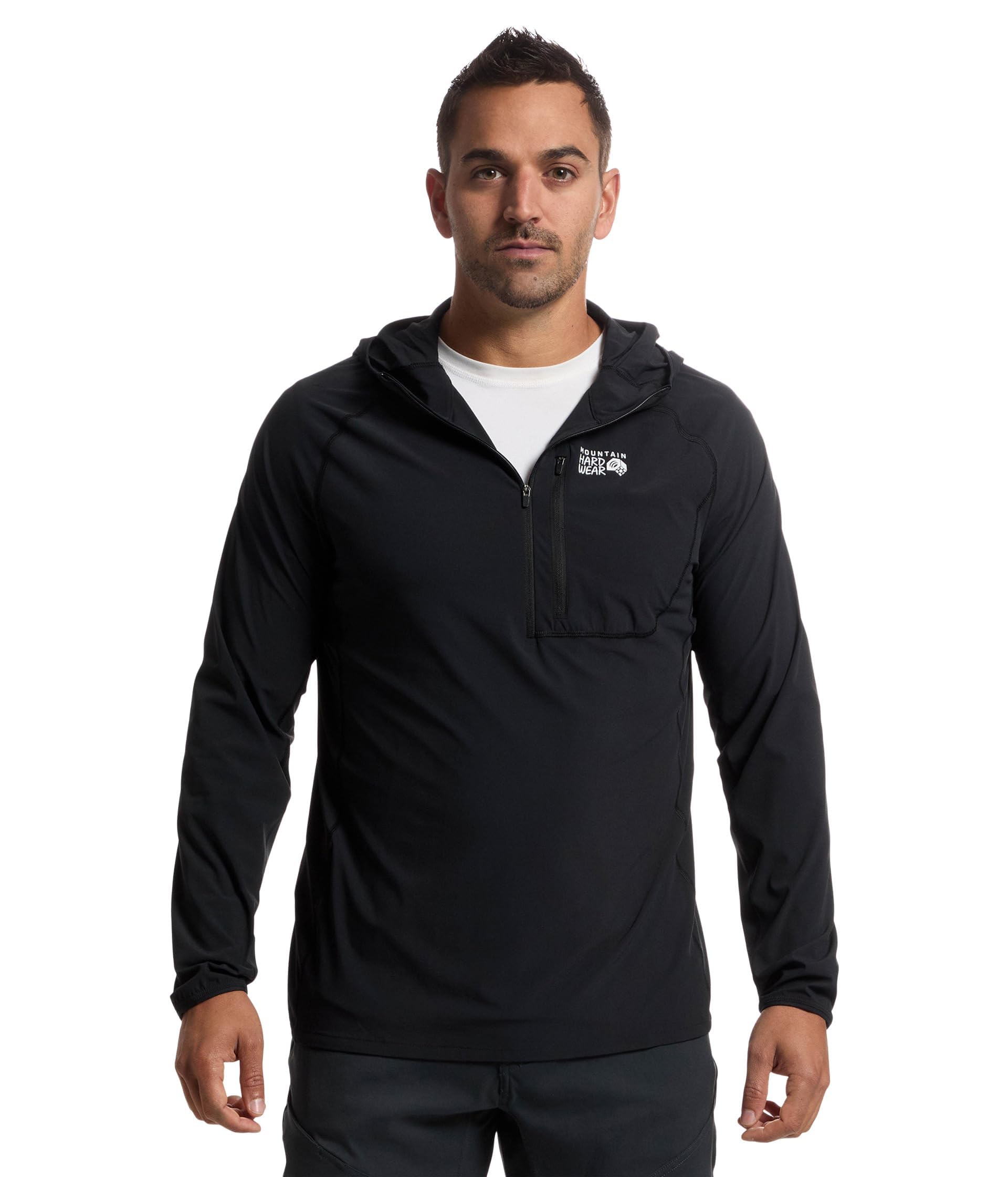 Mountain Hardwear Men’s Sunshield Hoody, Black, X-Large