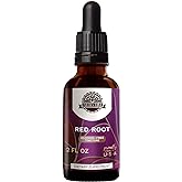 HerbEra Earth's Love - Red Root Alcohol-Free Herbal Extract Tincture, Super-Concentrated Wildcrafted Red Root (Ceanothus Americanus) Dried Root (2 Fl Oz)