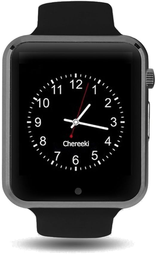 Bluetooth Smartwatch [Correa Suave], LATEC Reloj de Pulsera Deportivo con Pantalla táctil. smartwatch soporta Tarjetas SIM/Tarjetas TF (Micro SD), ...