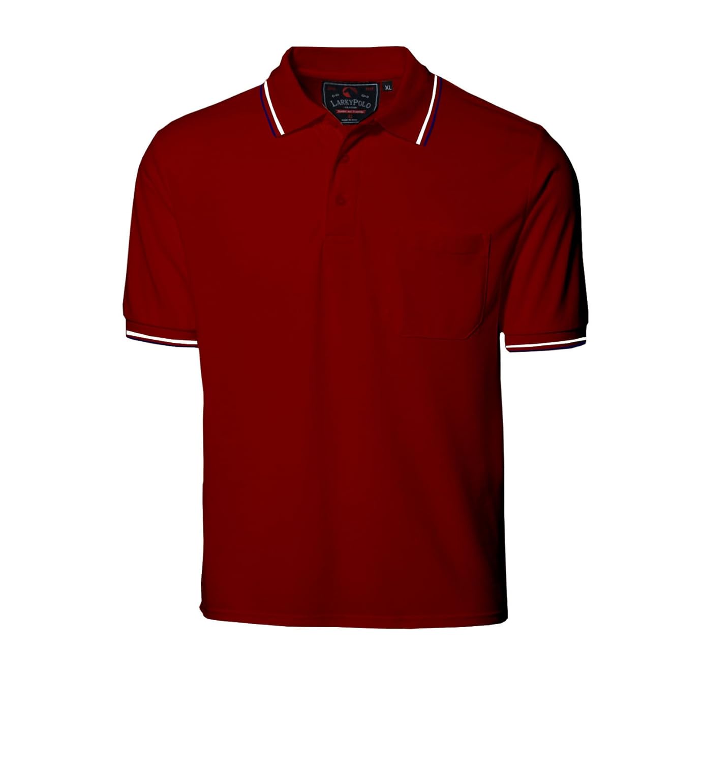 kgb polo t shirt for men with pocket - pack of 1 - mesh type