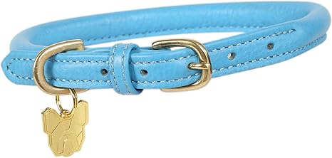 amazon rolled leather dog collar